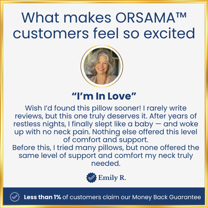 ORSAMA™  CloudEase Pillow