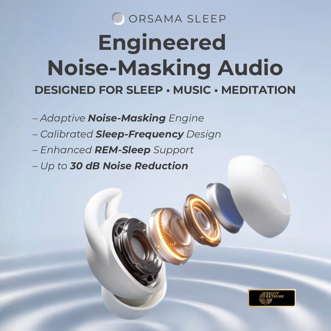 SnoozePods Pro™ | Premium Bluetooth Sleepbuds